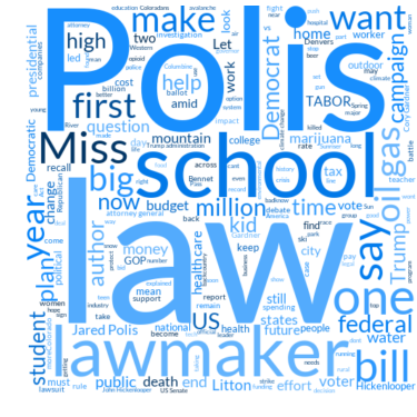 2019 Colorado Sun Story Title Word CLoud